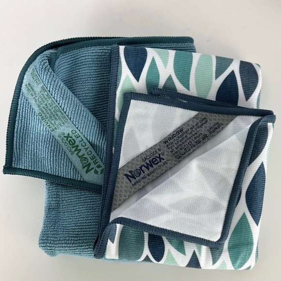 NEW NORWEX TEAL MICROFIBER BASIC PACKAGE - Picture 3 of 3